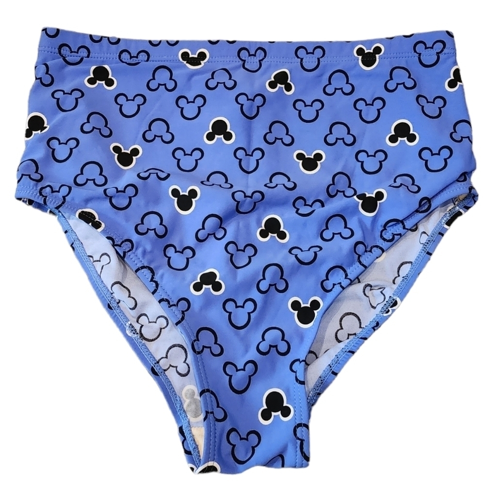 Walt Disney World mickey bikini‎ bottoms. Blue/black. 1X